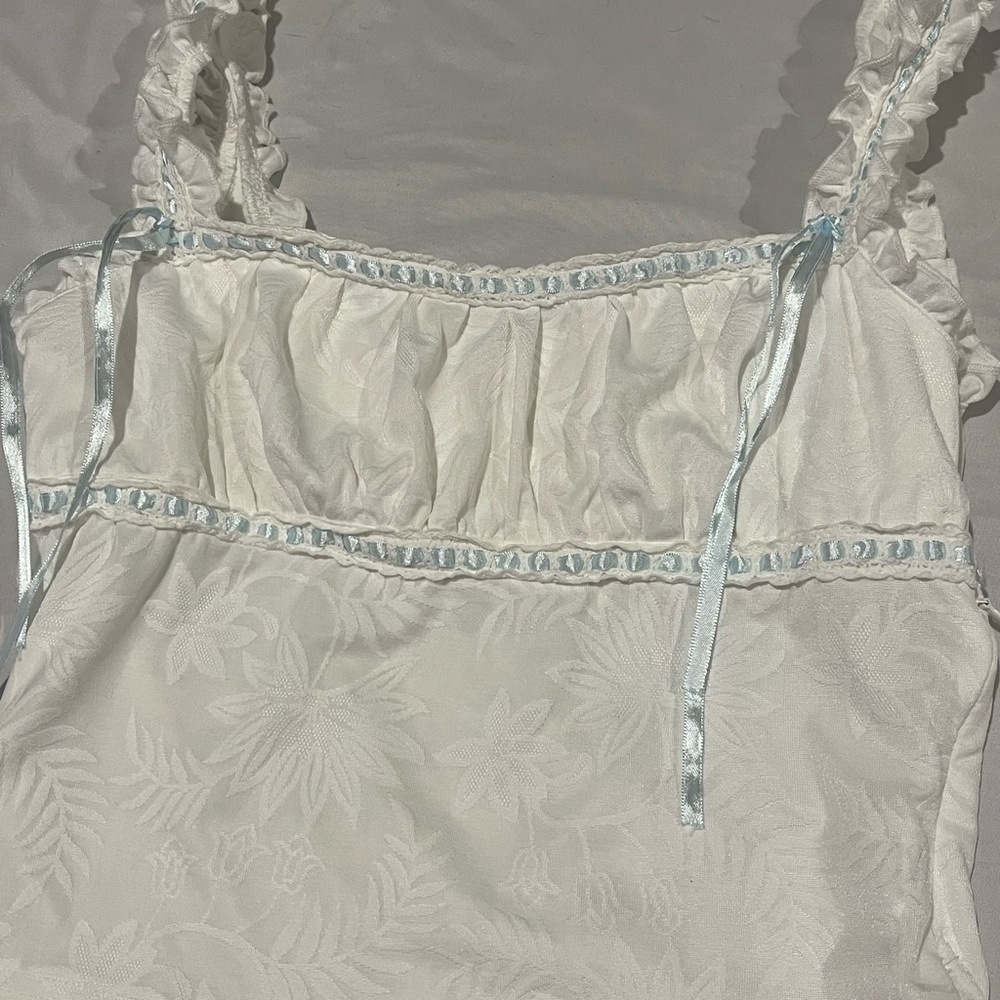 Coquette Ruffle Bow Top - Picture 6 of 8